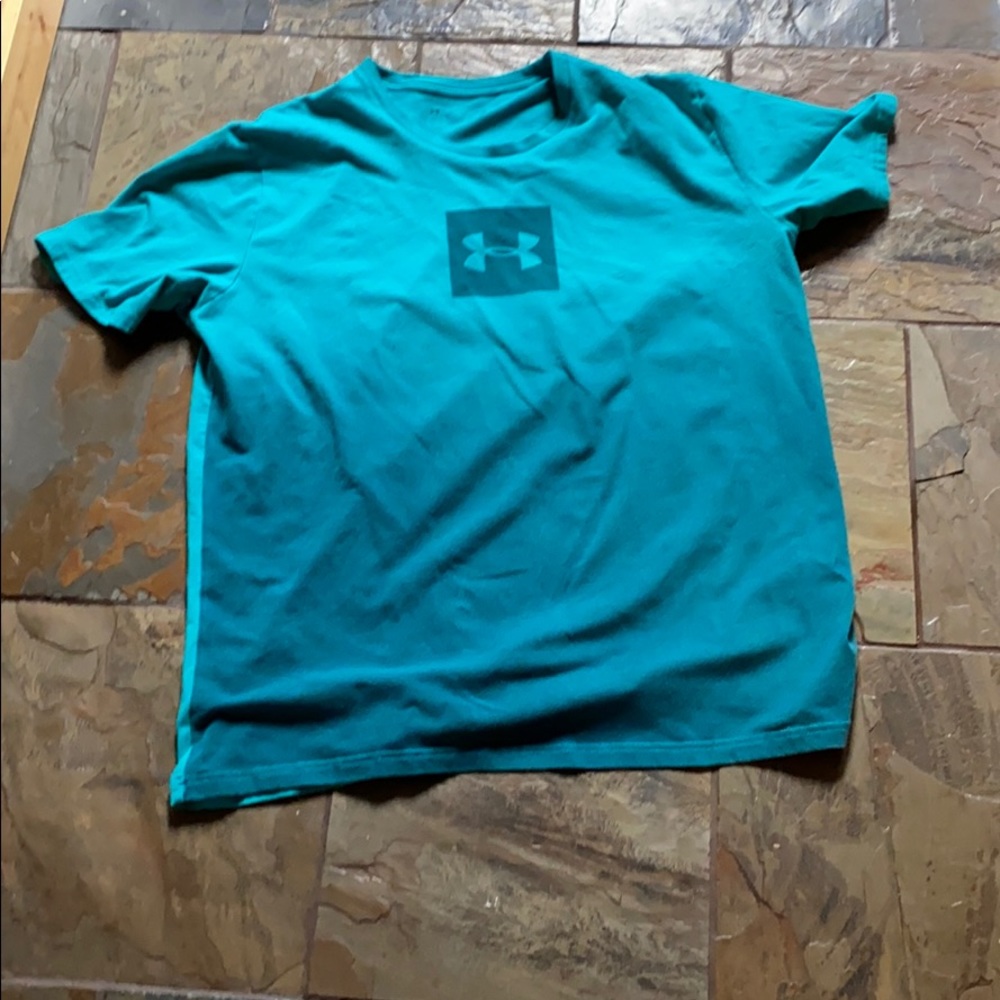 Blue gradient Under Armour T-shirt.  XL